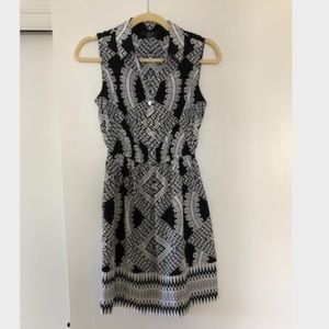 Sleeveless Shirt Dress